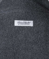 【GIUNON】drawstring fleece zipup jacket / ドロストフリースジップアップジャケット