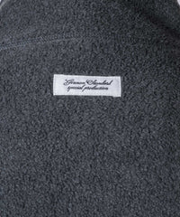 【GIUNON】drawstring fleece zipup jacket / ドロストフリースジップアップジャケット