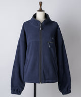 【GIUNON】drawstring fleece zipup jacket / ドロストフリースジップアップジャケット