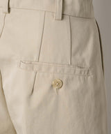 【GIUNON】wide leg tuck pants / ワイドレッグパンツ
