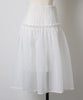 【GIUNON】2way frill sheer skirt / 2wayフリルシアースカート