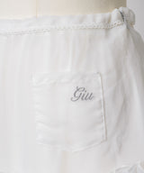 【GIUNON】2way frill sheer skirt / 2wayフリルシアースカート