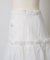 【GIUNON】2way frill sheer skirt / 2wayフリルシアースカート