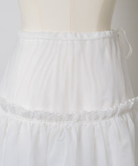 【GIUNON】2way frill sheer skirt / 2wayフリルシアースカート