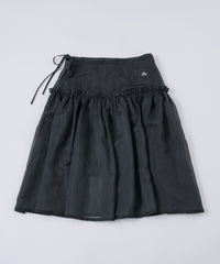 【GIUNON】2way frill sheer skirt / 2wayフリルシアースカート
