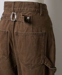 【GIUNON】back belt adjustable denim / バックベルトアジャスタブルデニム