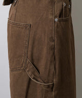 【GIUNON】back belt adjustable denim / バックベルトアジャスタブルデニム