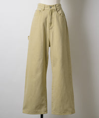 【GIUNON】back belt adjustable denim / バックベルトアジャスタブルデニム