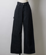 【GIUNON】back belt adjustable denim / バックベルトアジャスタブルデニム