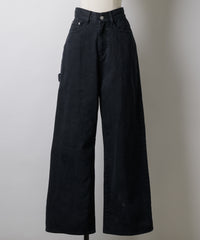 【GIUNON】back belt adjustable denim / バックベルトアジャスタブルデニム