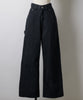 【GIUNON】back belt adjustable denim / バックベルトアジャスタブルデニム