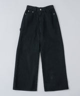 【GIUNON】back belt adjustable denim / バックベルトアジャスタブルデニム