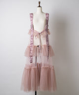 【予約】【J1U by LA BELLE ETUDE】シースルーボリュームチュールデザインジレ