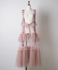 【予約】【J1U by LA BELLE ETUDE】シースルーボリュームチュールデザインジレ