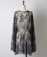 【予約開始待ち】2WAY総レースVネックオーバーTOPS