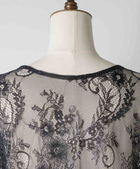 【予約開始待ち】2WAY総レースVネックオーバーTOPS