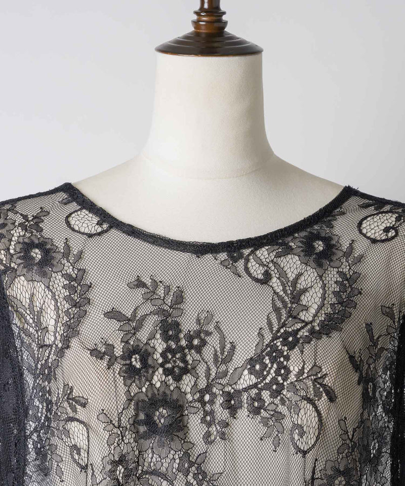 【予約開始待ち】2WAY総レースVネックオーバーTOPS