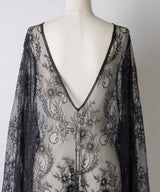 【予約開始待ち】2WAY総レースVネックオーバーTOPS