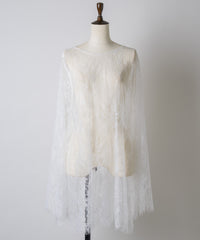 【予約開始待ち】2WAY総レースVネックオーバーTOPS