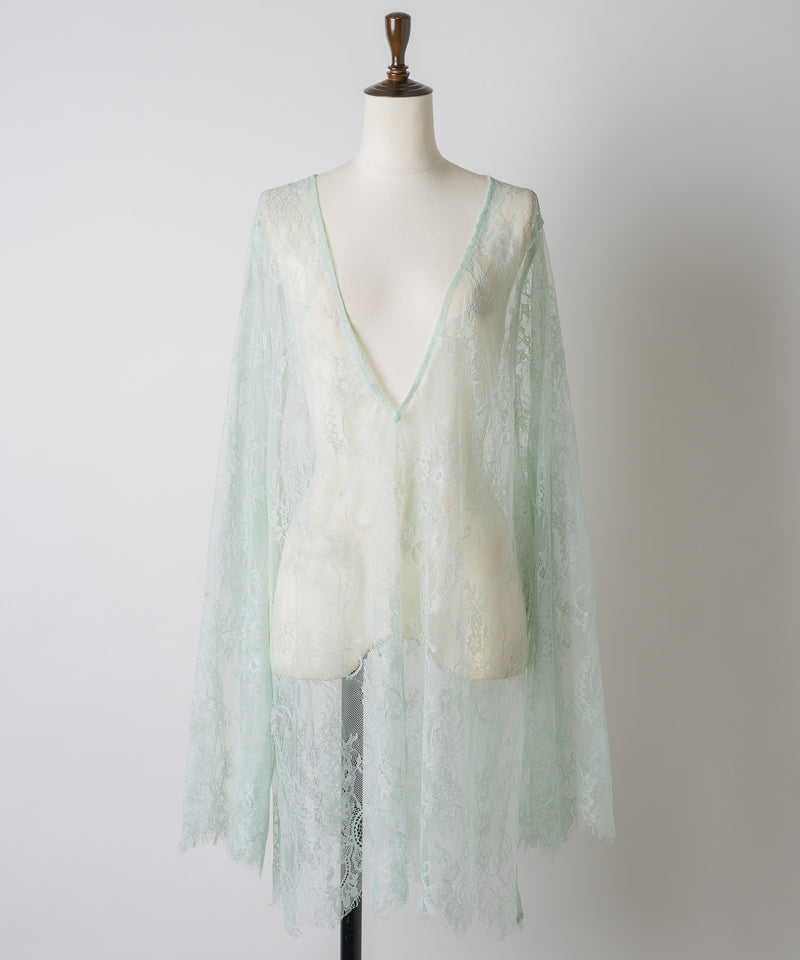 【予約開始待ち】2WAY総レースVネックオーバーTOPS