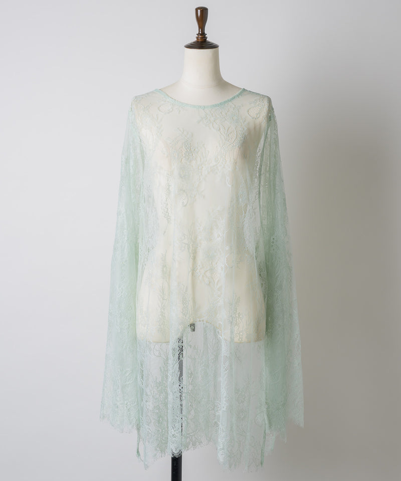 【予約開始待ち】2WAY総レースVネックオーバーTOPS