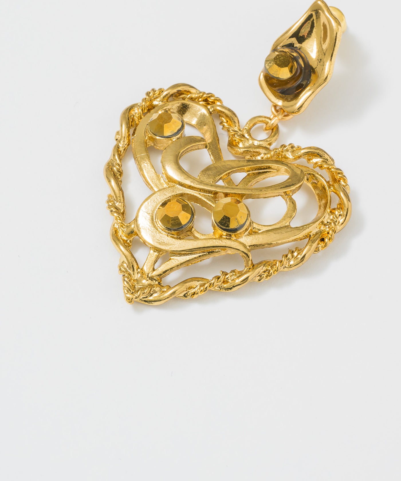 セット価格‼️ヴィンテージネックレス＆GGハートモチーフピアス PANDORA ピアス ゴールド ハート ＆ ネックレス セット