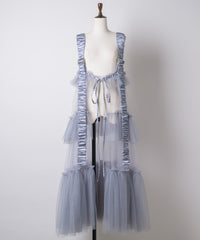 【予約】【J1U by LA BELLE ETUDE】シースルーボリュームチュールデザインジレ