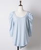 【予約開始待ち】ギャザーパフショートスリーブカットソー