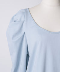 【予約開始待ち】ギャザーパフショートスリーブカットソー