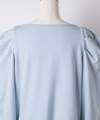 【予約開始待ち】ギャザーパフショートスリーブカットソー