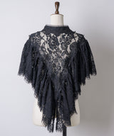 【予約開始待ち】2WAY vintage調モチーフレースつけ衿