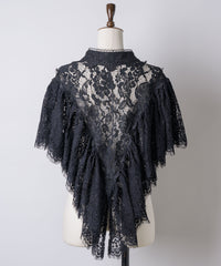 【予約開始待ち】2WAY vintage調モチーフレースつけ衿