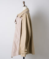 【予約開始待ち】カーブスリーブボウタイリボンショートトレンチ