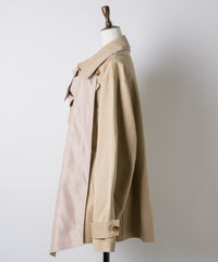【予約開始待ち】カーブスリーブボウタイリボンショートトレンチ