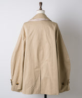 【予約開始待ち】カーブスリーブボウタイリボンショートトレンチ