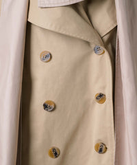 【予約開始待ち】カーブスリーブボウタイリボンショートトレンチ