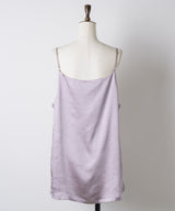 【予約開始待ち】レースモチーフマットサテンキャミ