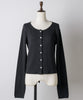 【GIUNON】eyelet scallop soft cardigan / アイレットスカラップソフトカーディガン