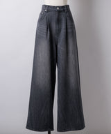 【yae】Super wide mens like denim