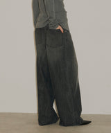 【yae】Super wide mens like denim