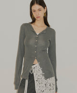 【yae】Everyday slim fit cardigan / エブリデイスリムフィットカーディガン