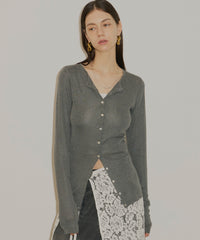 【yae】Everyday slim fit cardigan / エブリデイスリムフィットカーディガン