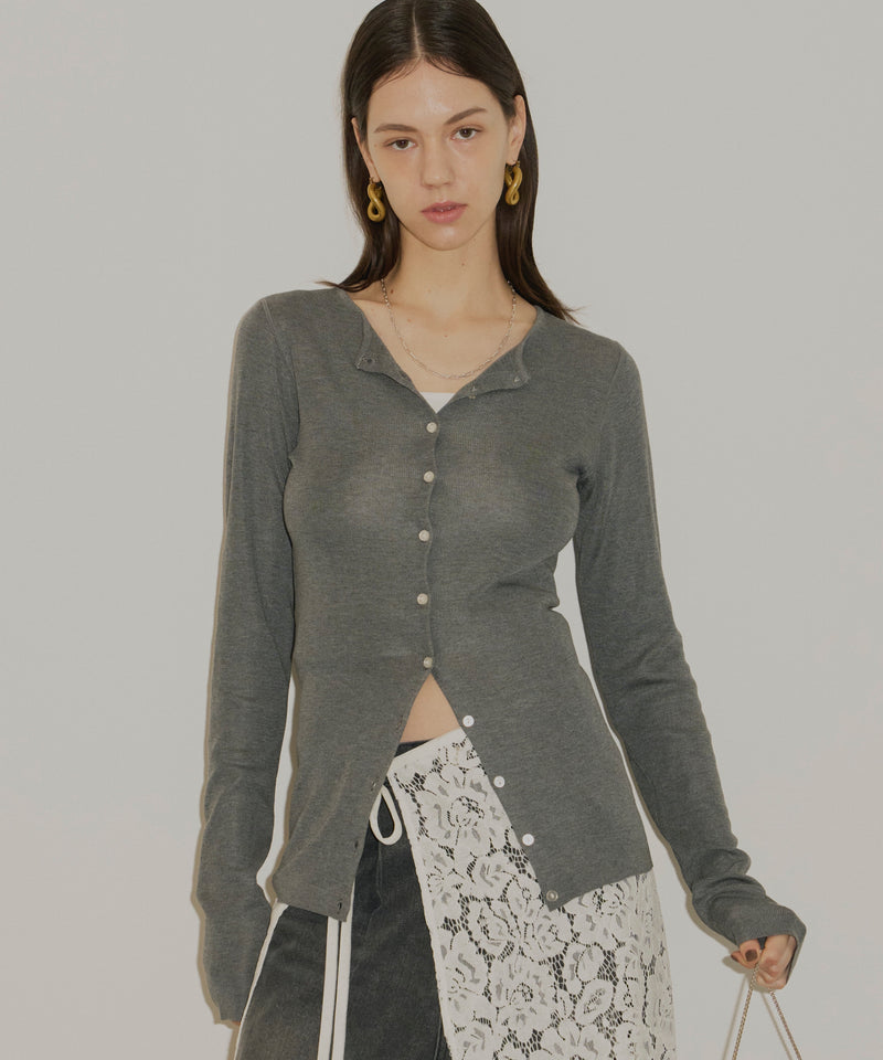 【yae】Everyday slim fit cardigan / エブリデイスリムフィットカーディガン