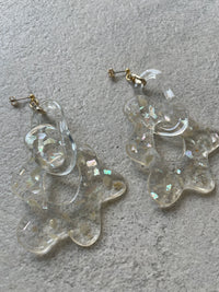 【HEY! Mrs ROSE】FLOWER＆RINGピアス