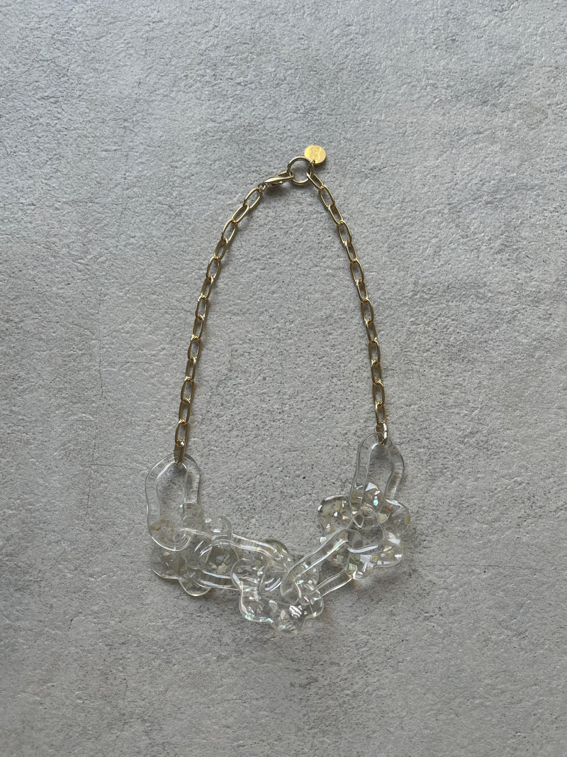 【HEY! Mrs ROSE】FLOWER＆RINGネックレス