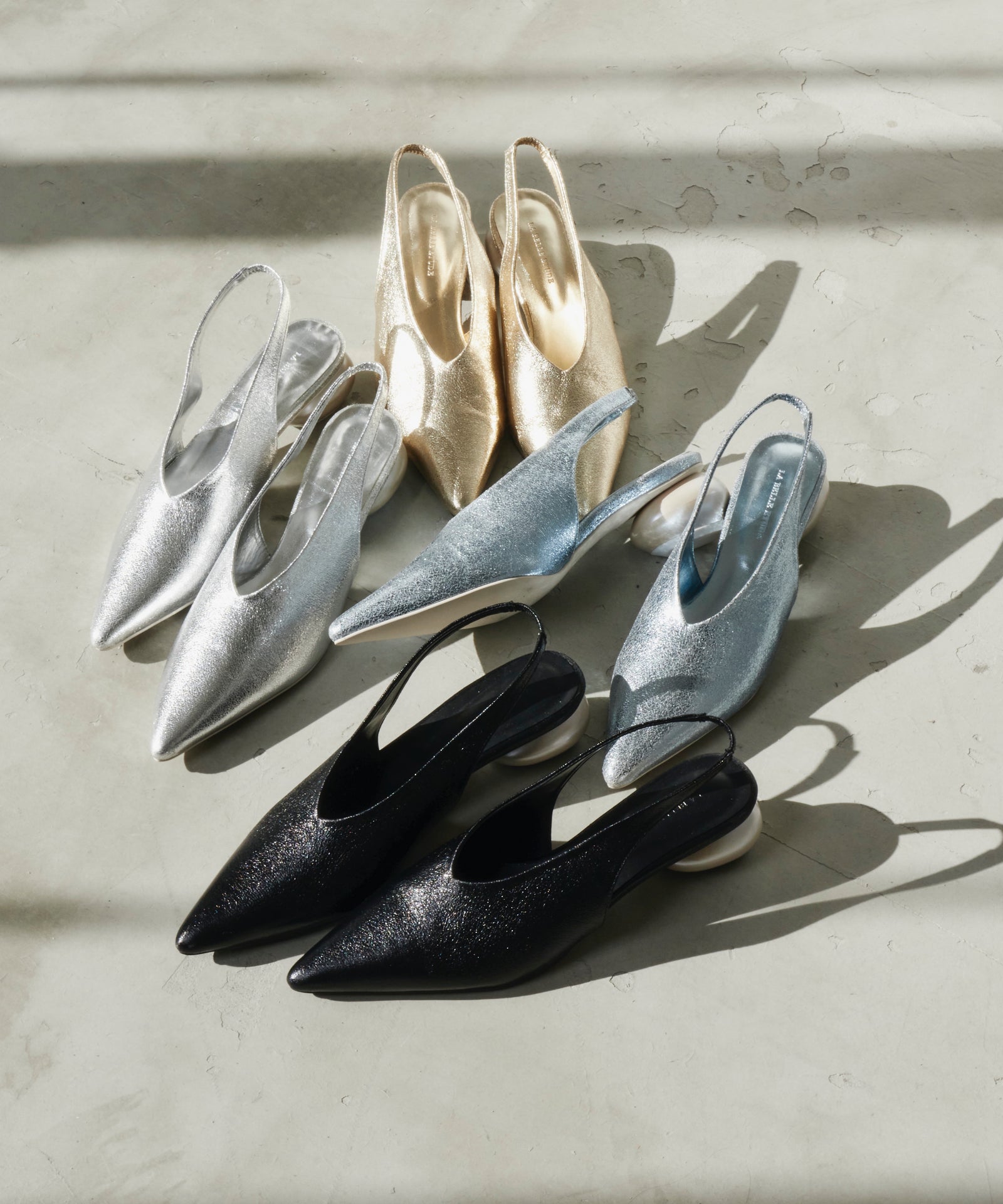 パールヒールパンプス – LA BELLE ETUDE online store