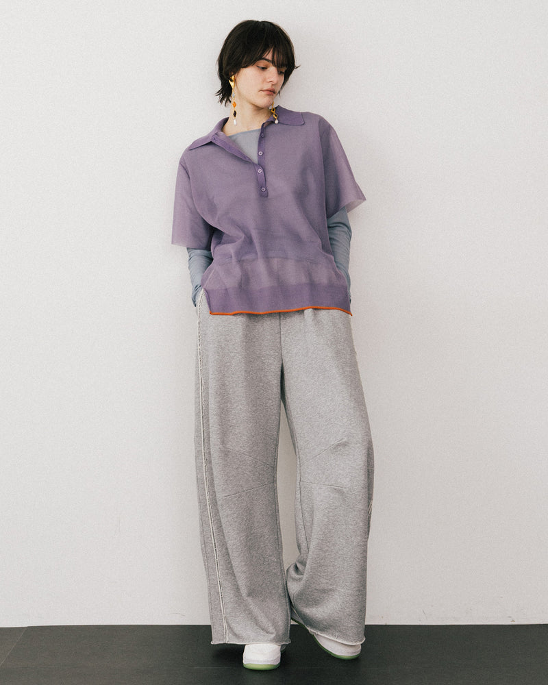 【予約10%OFF】シアーポロシャツ