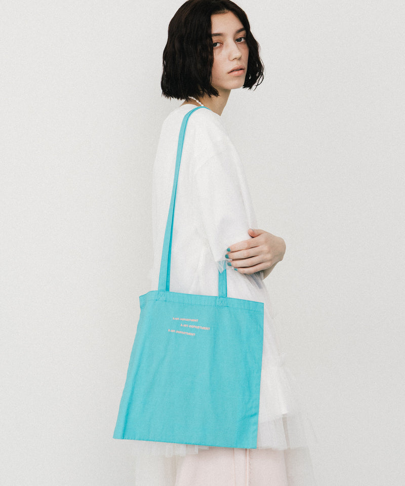 【3.401 DEPART MEMT】3.401 DEPT 刺繍ロゴトート