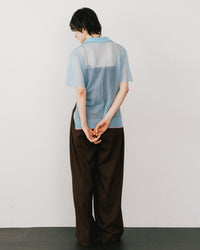 【予約10%OFF】シアーポロシャツ