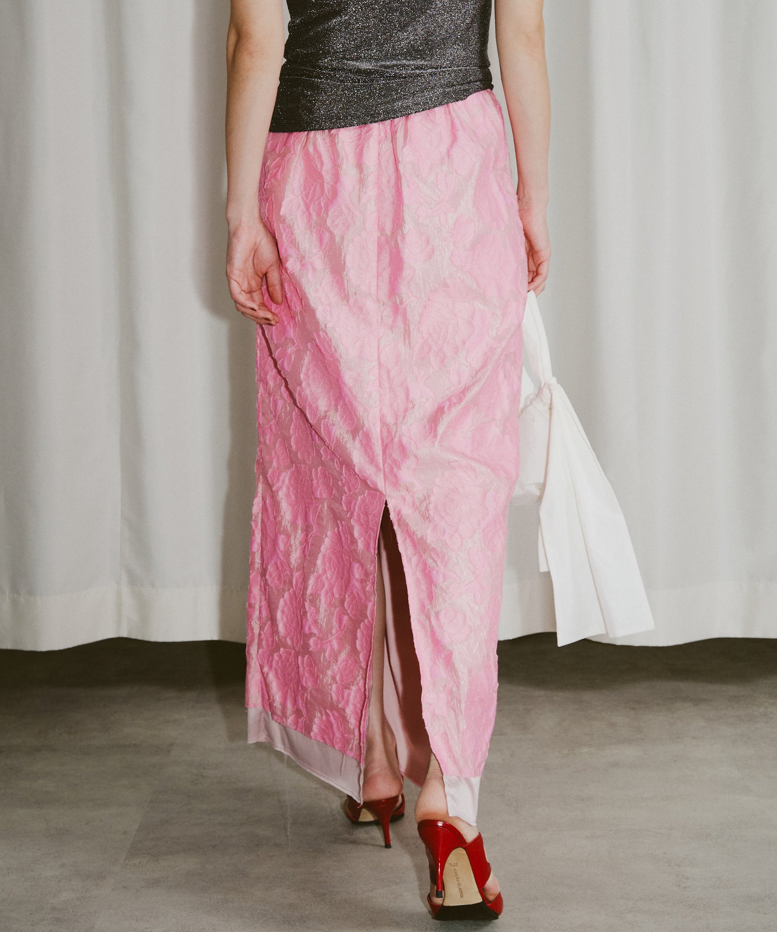 新品☆Flower jocquard skirt☆YAMADAYA☆送料込み yae】Flower jacqard skirt / フラワージャガードスカート – LA